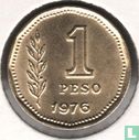 Argentina 1 peso 1976 - Image 1