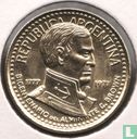 Argentina 10 pesos 1977 "200th anniversary Birth of admiral Guillermo Brown" - Image 2