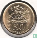 Chili 50 centésimos 1971 - Afbeelding 1
