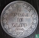 Polen 10 zlotych 1834 - Afbeelding 1