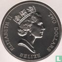 Belize 2 Dollar 1990 "90th Birthday of the Queen Mother" - Bild 2