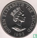 Alderney 2 pounds 1992 "40th anniversary Accession of Queen Elizabeth II" - Afbeelding 1