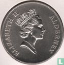 Alderney 2 pounds 1997 "50th Wedding anniversary of Queen Elizabeth II and Prince Philip"