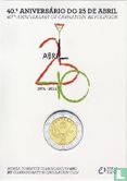 Portugal 2 euro 2014 (folder) "40th anniversary of the Carnation Revolution" - Image 1