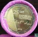 Slovenië 2 euro 2016 (rol) "25th anniversary of Independence" - Afbeelding 1