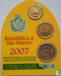 San Marino combinatie set 2007 - Afbeelding 1