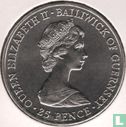 Guernsey 25 Pence 1980 "80th Anniversary of Queen Mother" - Bild 2