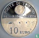 San Marino 10 Euro 2014 (PP) "2000 years of Tiberius bridge" - Bild 1