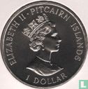 Pitcairn Islands 1 dollar 1990 "200th anniversary First settlement on Pitcairn Islands" - Image 2