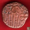 Chola's  onbekende munt  1150-1528 - Afbeelding 2
