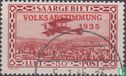 Luchtpost met opdruk "VOLKSABSTIMMUNG 1935" - Afbeelding 1