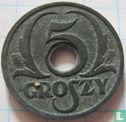 Pologne 5 groszy 1939 - Image 2