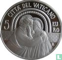 Vatican 5 euro 2015 (PROOF) "Synod of Bishops" - Image 2