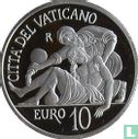 Vaticaan 10 euro 2014 (PROOF) "48th World Day of Social Communications" - Afbeelding 2