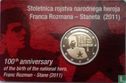 Slovénie 2 euro 2011 (coincard) "100th anniversary Birth of the national hero Franc Rozman named Stane" - Image 1