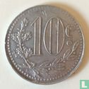 Algeria 10 centimes 1919 - Image 2