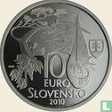 Slowakije 10 euro 2010 (PROOF) "150th anniversary of the birth of Martin Kukucin" - Afbeelding 1