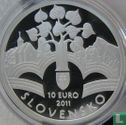 Slowakije 10 euro 2011 (PROOF) "150th anniversary of the adoption of the Slovak Nation Memorandum" - Afbeelding 1