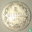 Finland 2 markkaa 1872 - Image 1