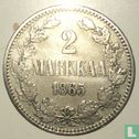 Finnland 2 Markkaa 1865 (Typ 2) - Bild 1