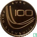 Slovenia 100 euro 2010 (PROOF) "World Ski Jumping Championships - Planica" - Image 1