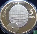 Slovenië 3 euro 2012 (PROOF) "100th anniversary of the first - ever Slovenian Olympic Gold Medal" - Afbeelding 1