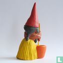 Gnome aus Afrika; Frau mit Kochtopf - Bild 2
