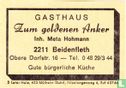 Gasthaus Zum goldenen Anker - Meta Hohmann - Afbeelding 1