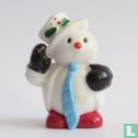 Snowman with gloves - Image 1