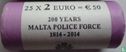 Malte 2 euro 2014 (rouleau) "200 years Malta police force" - Image 2