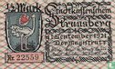Strausberg, Stadt - 1/2 Mark (3) 1921  - Afbeelding 1