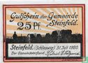 Steinfeld, Gemeinde - 25 Pfennig (2) 1920 - Afbeelding 2