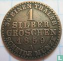 Pruisen 1 silbergroschen 1859 - Afbeelding 1