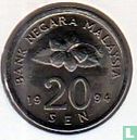 Malaysia 20 Sen 1994 - Bild 1