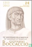 Italië 2 euro 2013 (folder) "700th Anniversary of the birth of Giovanni Boccaccio" - Afbeelding 1