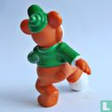 Boink the bear as footballer [green cap and coat] - Image 2
