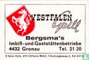 Westfalen Grill - Bergsma's - Image 2