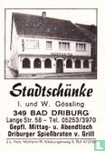Stadtschänke - I.u.W. Gössling - Afbeelding 2