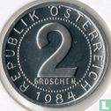 Austria 2 groschen 1984 - Image 1