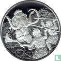 Austria 20 euro 2015 (PROOF) "The geological periods - the Quaternary" - Image 2