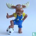 Moose with football - Image 1