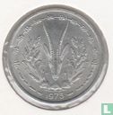 États d'Afrique de l'Ouest 1 franc 1973 - Image 1