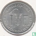 West-Afrikaanse Staten 1 franc 1973 - Afbeelding 2