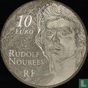 Frankrijk 10 euro 2013 (PROOF) "20th anniversary of the death of the dancer Rudolf Noureev" - Afbeelding 2