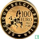 België 100 euro 2012 (PROOF) "500th anniversary of the birth of Gerard Mercator" - Afbeelding 1