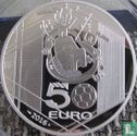France 50 euro 2016 (PROOF - silver) "European football championship" - Image 1