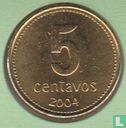 Argentine 5 centavos 2004 - Image 1