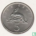 Jamaïque 5 cents 1985 - Image 2