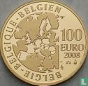 België 100 euro 2008 (PROOF) "50th Anniversary Brussels Exposition" - Afbeelding 1