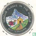 Uganda 2000 shillings 1993 (PROOF) "Matterhorn Mountain" - Image 2